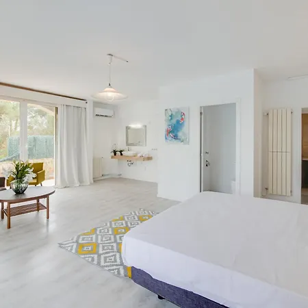 Moderne Grosse Villa, 5 Min Fusslaeufig Zum Strand,pool,klima